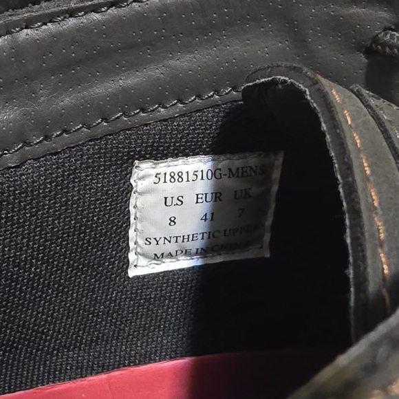 Men's Black levi‎ Boots - Picture 7 of 7